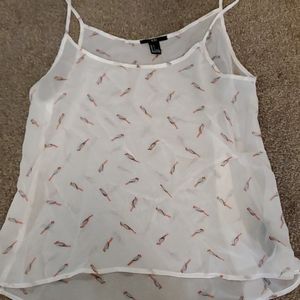 White tank top, never worn